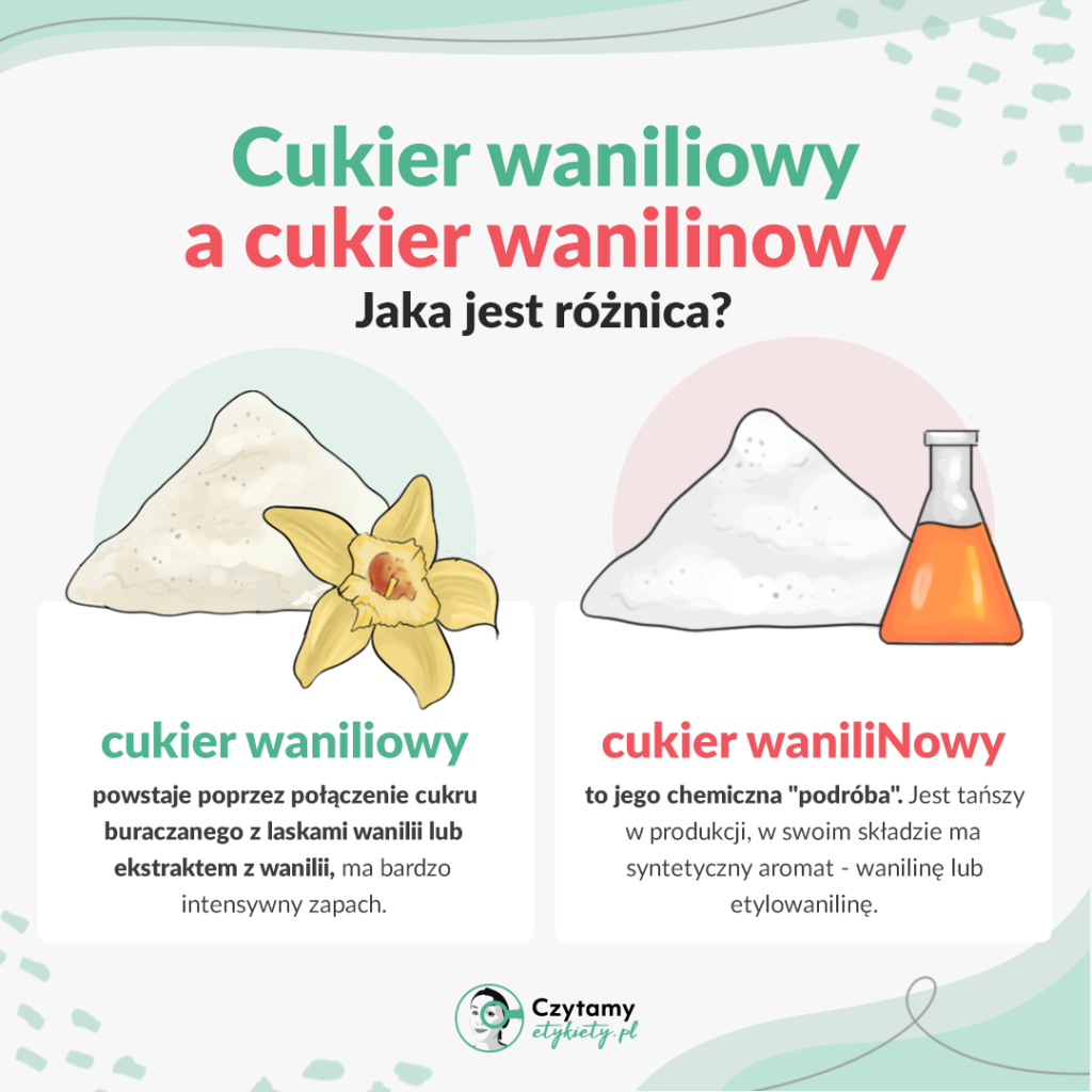 Cukier waniliowy a wanilinowy - jakie są różnice?